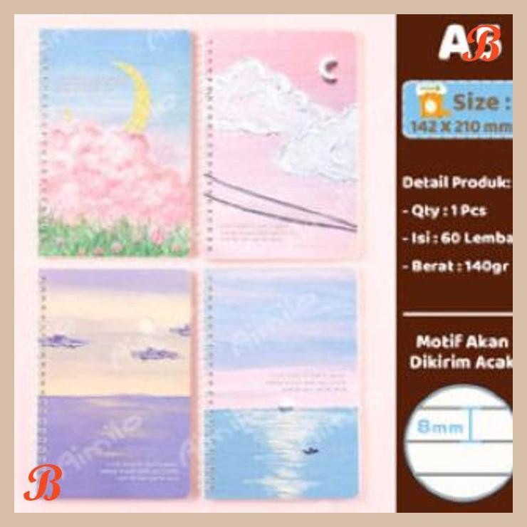 

| KK | BUKU SPIRAL KUROMI A5 / BUKU TULIS KARAKTER / NOTES A5 KARAKTER LUCU