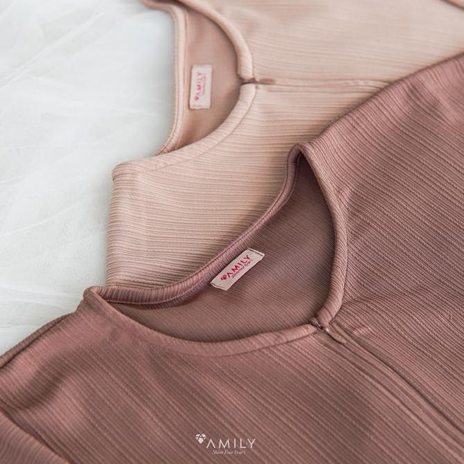 Best Promo, Amily Hijab - Millie Abaya Muslim Wanita Polos Terbaru Gamis Dress Basic Dewasa