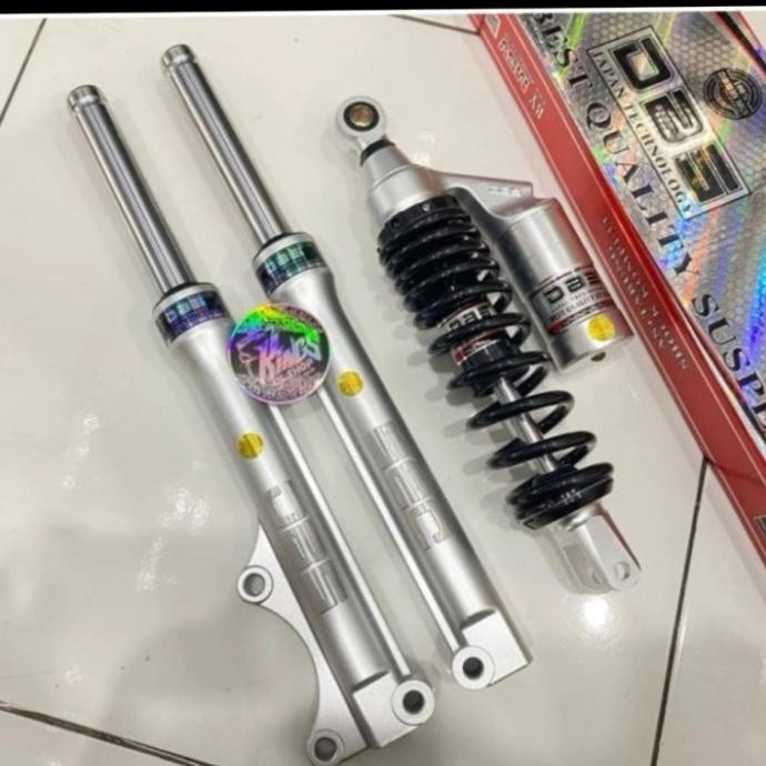 Paket shock depan belakang mio smile mio j mio soul gt merk DBS BY MGV original Terlaris