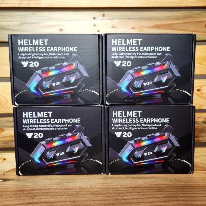 Intercom Y20 Headset Helm Motor | INTERCOM BIKERS || BARANG READY 