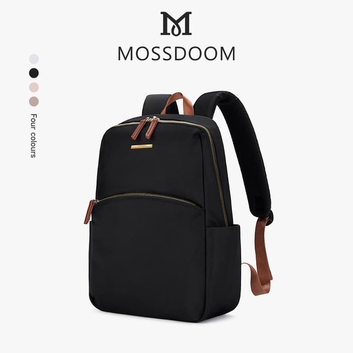 Mossdoom Tas Ransel Wanita Hugo Backpack Ransel Siswa Tas Ransel Multifungsi