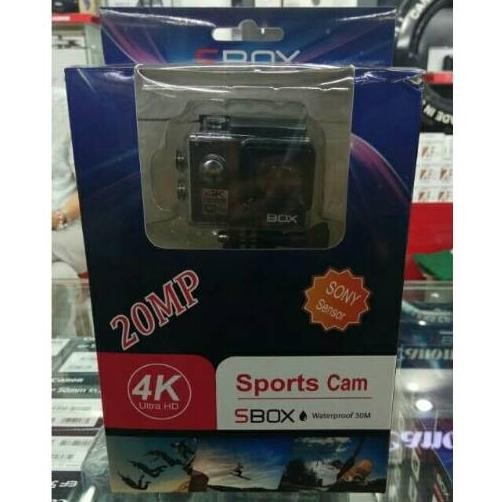 SPORT CAM SBOX 4K ( 20 MP )