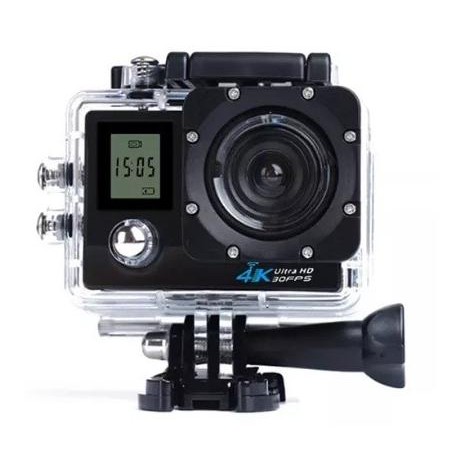 SPORT CAM 4K ULTRA HD WIFI 16MP DUAL SCREEN WITH REMOTE ACTION CAMERA