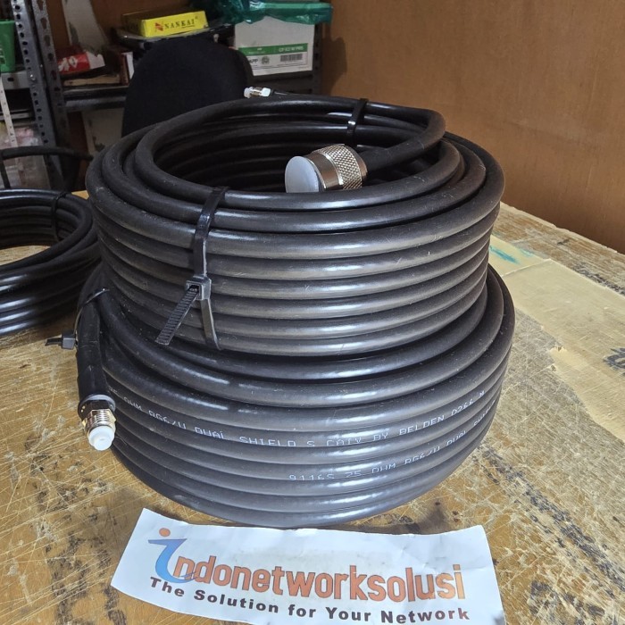 Kabel Ekstension Cable Extension Antena YAGI LPDA OMNI TABUNG GRID 30M
