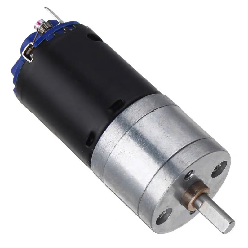 FIDU 12D8MM CHR-GM25-370 Climbing Car Black Leather DC Motor Suitable for RC Car Naughty Dragon Mode