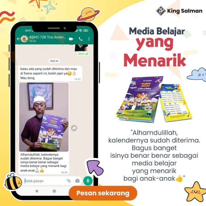 

Kalender Edukasi Anak Islami Hijriah & Masehi 2021 Kado Hadiah Gift