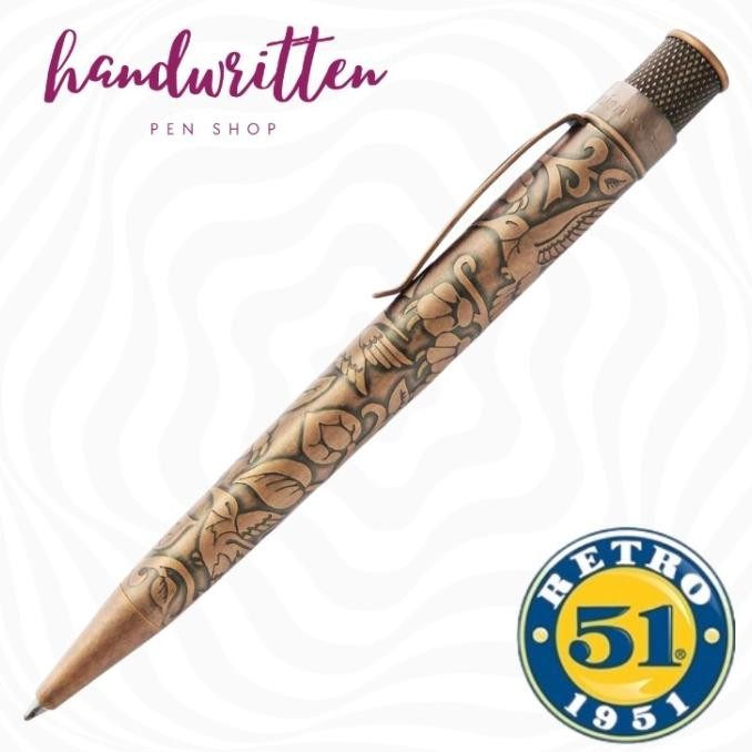 

SMITHSONIAN X RETRO 51 HUMMINGBIRD ROLLERBALL BALLPOINT PEN/ PULPEN