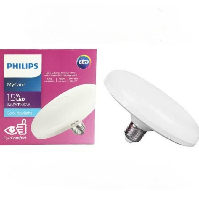 PHILIPS LAMPU LED UFO CEILING LAMP 15W 24W E27 SNI BERGARANSI
