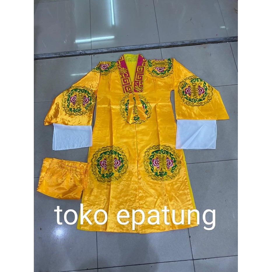baju tatung dewa bumi / tutikong / ta pe kong / hok tek - Kuning - M