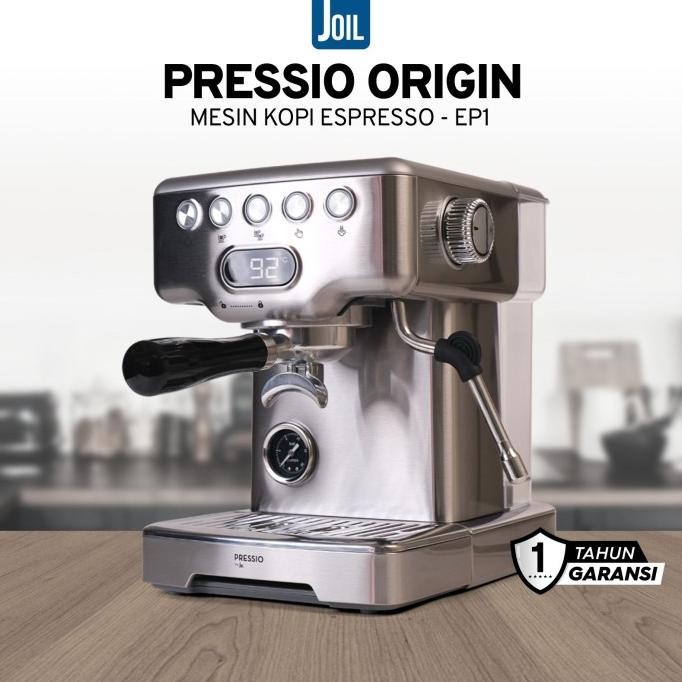 Joil Pressio Origin Mesin Kopi Espresso Espresso Machine Home Barista Brewing Pressure 15 Bar EP1