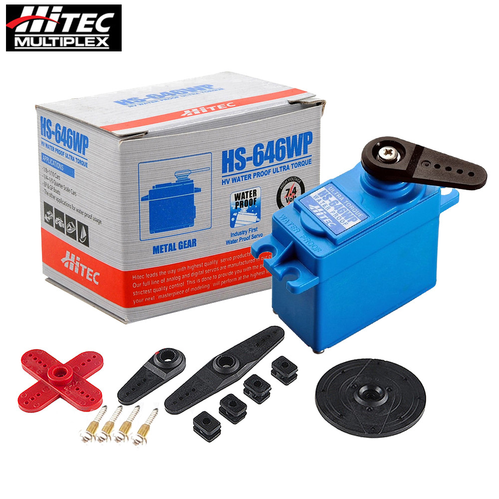 SMOON Hitec HS-646WP HS646WP 646WP 6V-7.4V Metal Gear Dual Ball Bearing Waterproof / Dustproof Stand