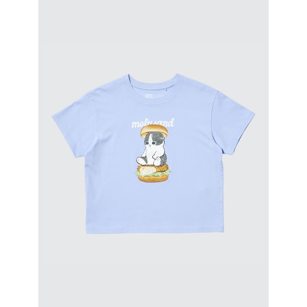 Uniqlo GIRLS UT mofusand Lengan Pendek