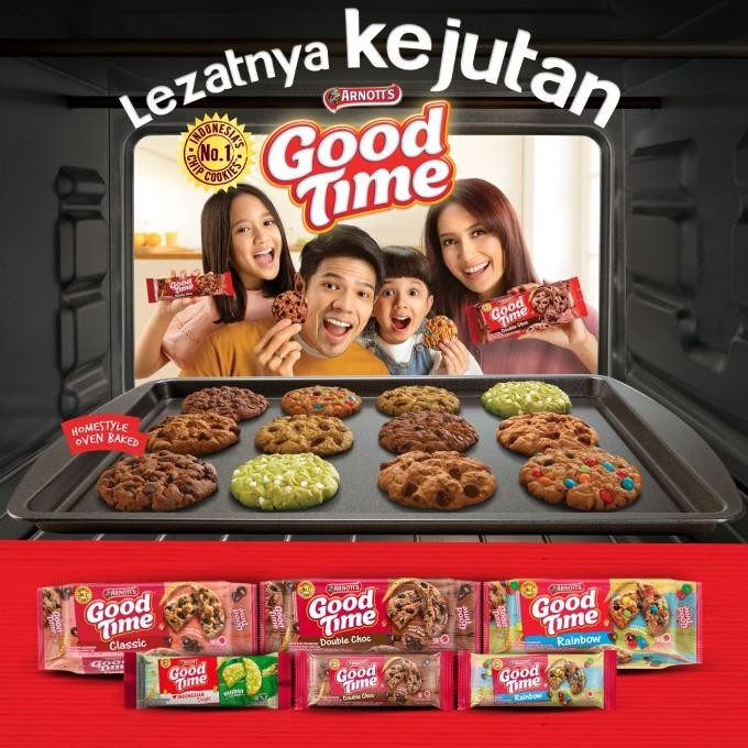 

Hot Sale !!! Good Time Double Choco 10X72Gr - Paket 10Pcs