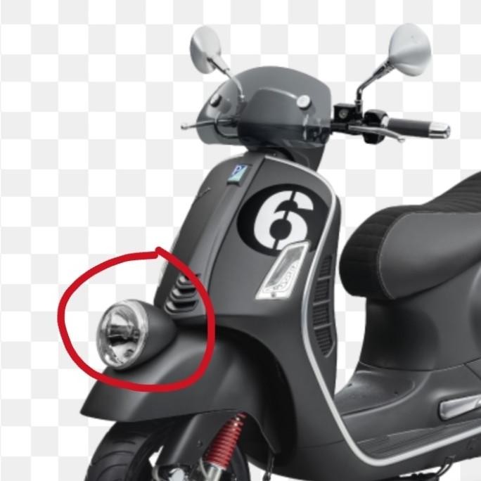 Petlamp Ring List Topi Sip Lampu Depan Headlamp Rim Vespa GTV Ori