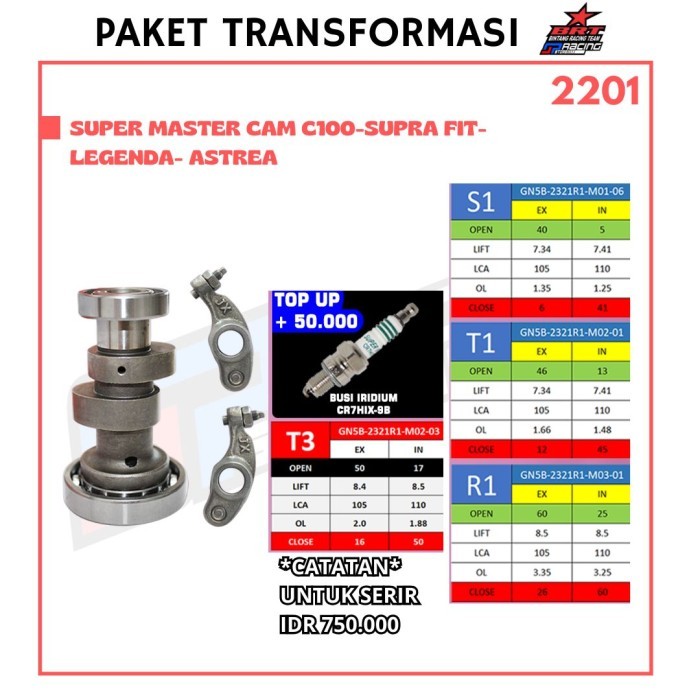 Noken As Brt Honda Grand / C100 / Astrea / Legenda