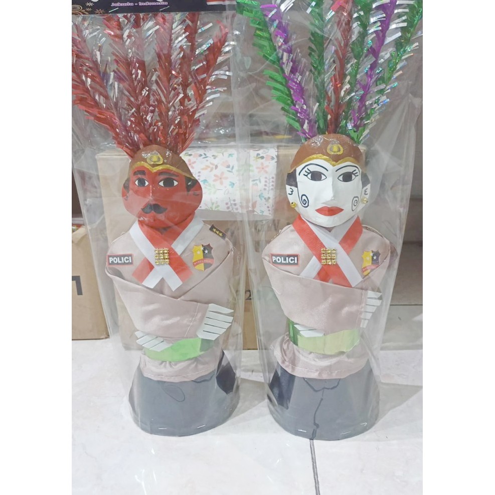 Mainan Anak Ondel Ondel Boneka Tangan Wajah Topeng - Mainan Ondelondel {TerlarisBest Seller}