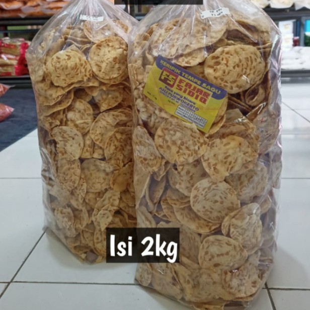 

TERBARU Kripik Tempe Super Gurih isi 2 kg