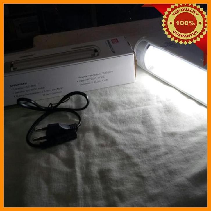 [SNM] LAMPU EMERGENCY 12 VOLT BISA BUAT SENTER DAN LAMPU PENERANGAN DARURAT