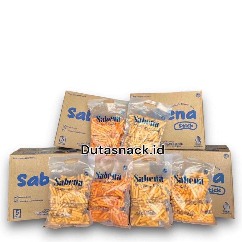 

ORIGINAL 1 karton snack SABENA NEW ISI 6 kantong MIX rasa bisa COD ( NEW ) - sabena stick (Creator4) sd-67