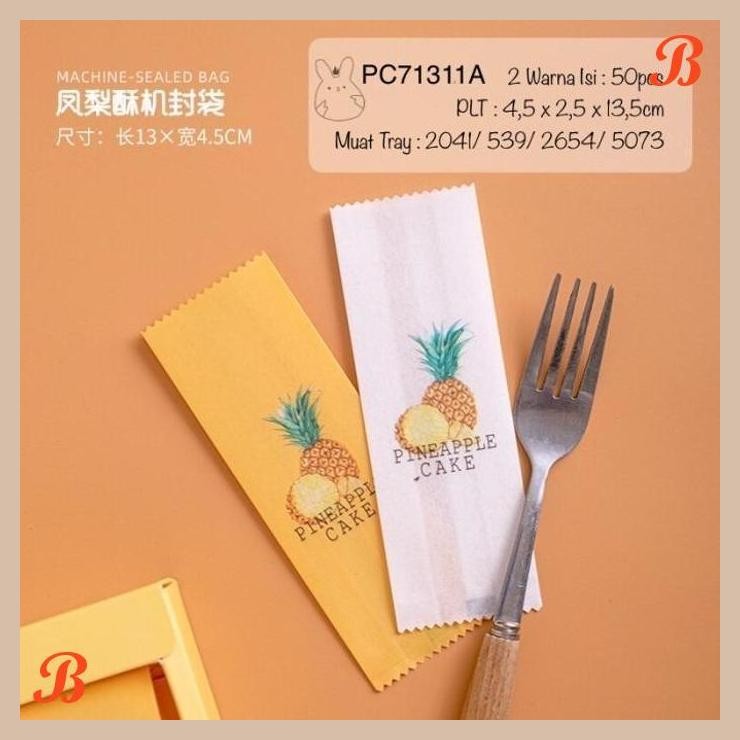 

| NS | PLASTIK NASTAR KUE NENAS PC713-11 PACKAGING