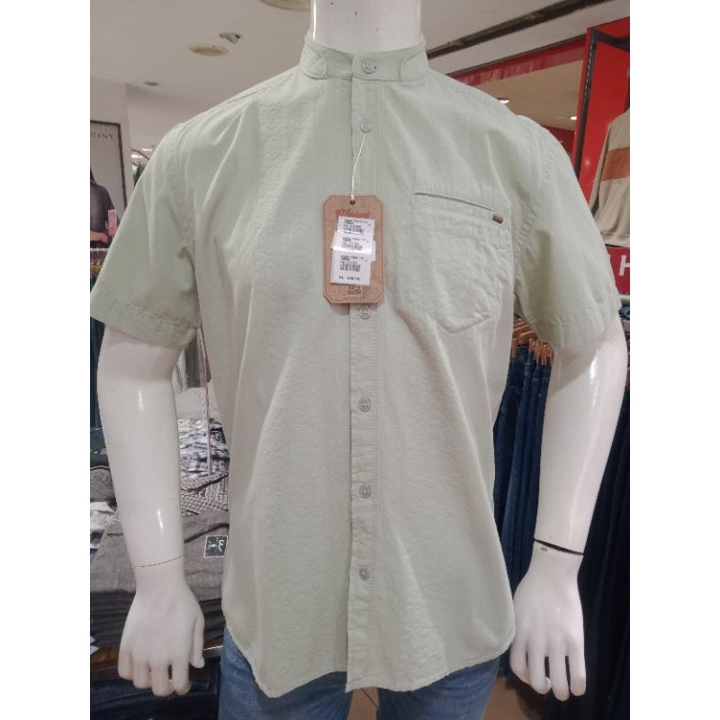 Watchout Baju Koko Pendek Hijau Sage WS801700011