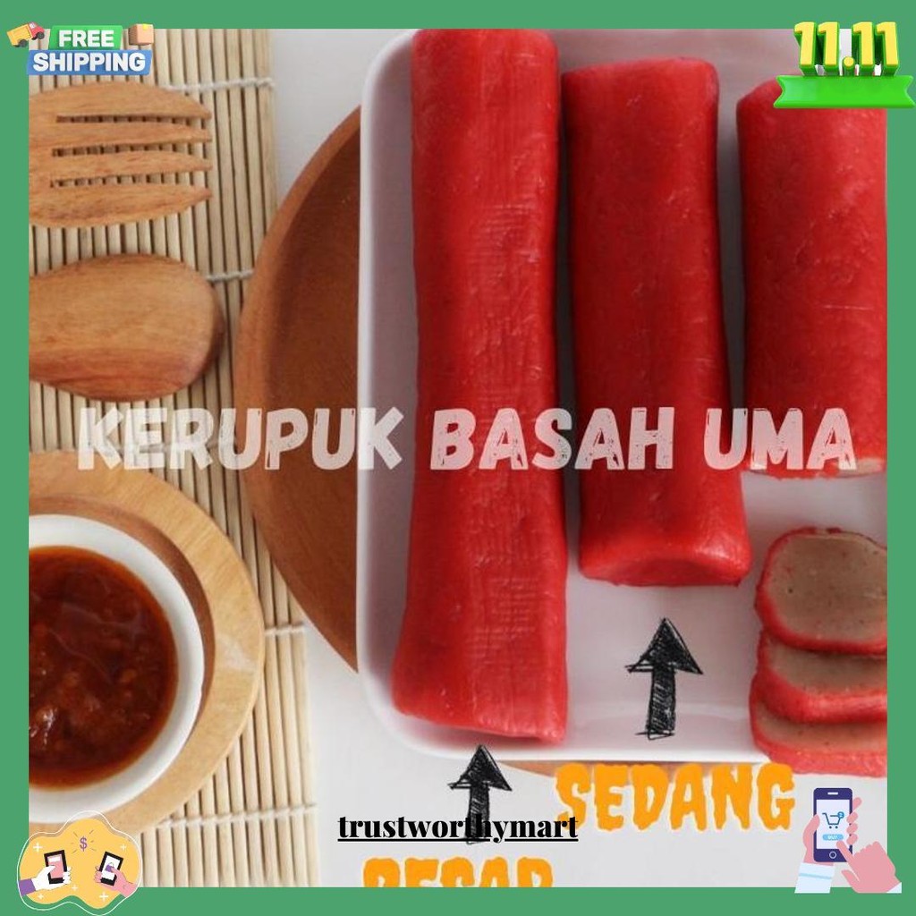 

Kerupuk Basah Uma Khas Sukamara | Khas | Cemilan | Makanan | Oleh-Oleh | Kerupuk | Pedas | Sambal | Termurah Banget