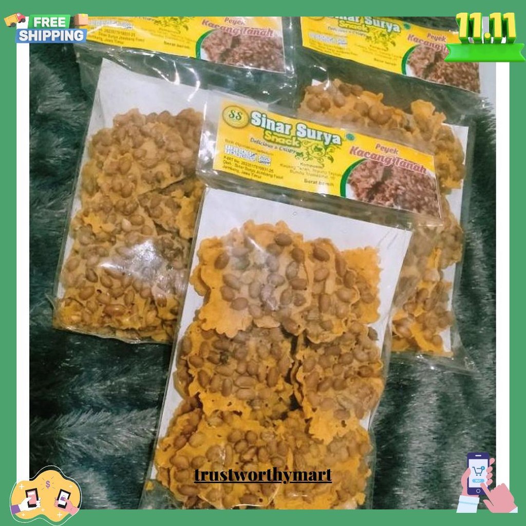 

Peyek Kacang Tanah Termurah Banget