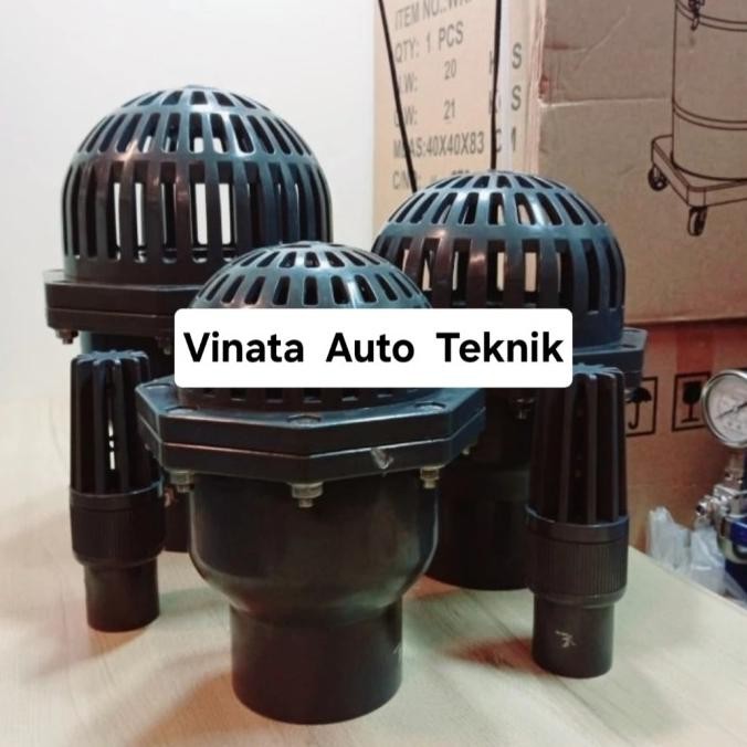 Foot Valve Pvc Socket 2" Inchi Dn 50 / Foot Klep Pvc Soket Jis 60 Mm Good