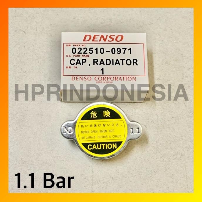 TUTUP RADIATOR CAP 1570 0971 BALENO OLD - ESTEEM - VITARA FUTURA KARBU TOP KUALITAS