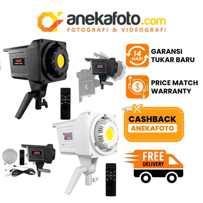 Takara Bomber 100Dc Professional 100 Dc Video Led Light Lampu Studio