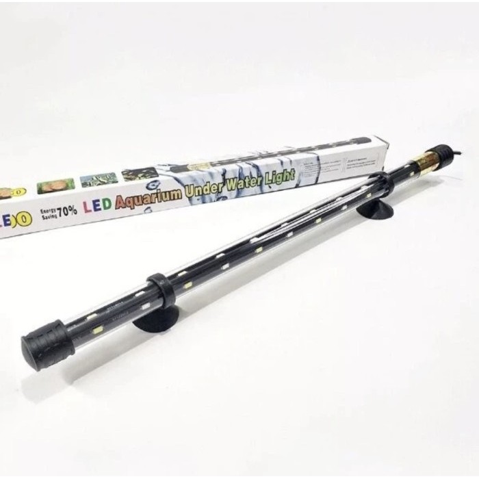 Lampu Celup Led Aquarium 80 Cm Putih Biru Pink Rgb Putih Biru