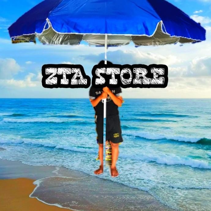 payung tenda 2 lapis 220cm payung pantai double uv payung bazar cafe F67A