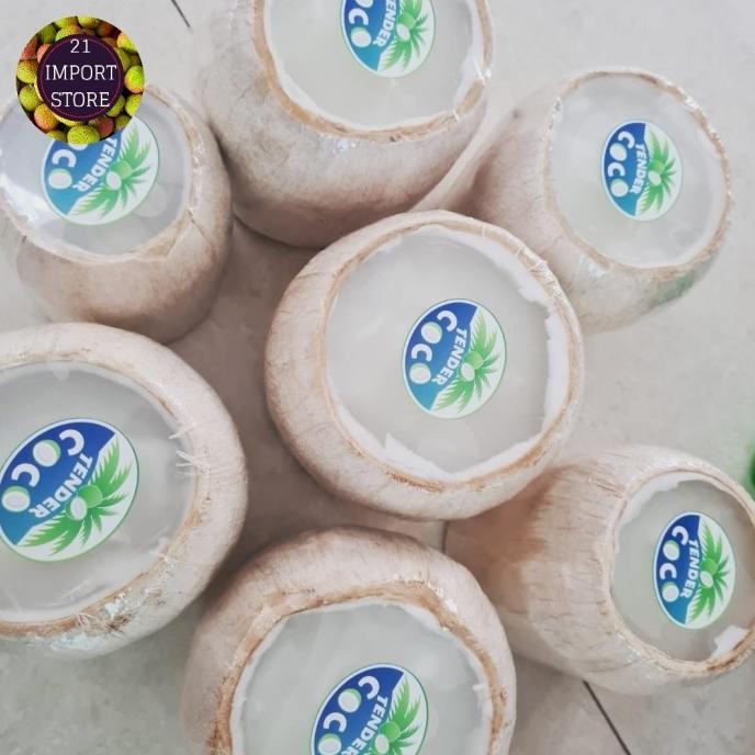 

Pudding kelapa Thai Di Dalam Batok | | Coconut Jelly Pudding | 5 Pcs