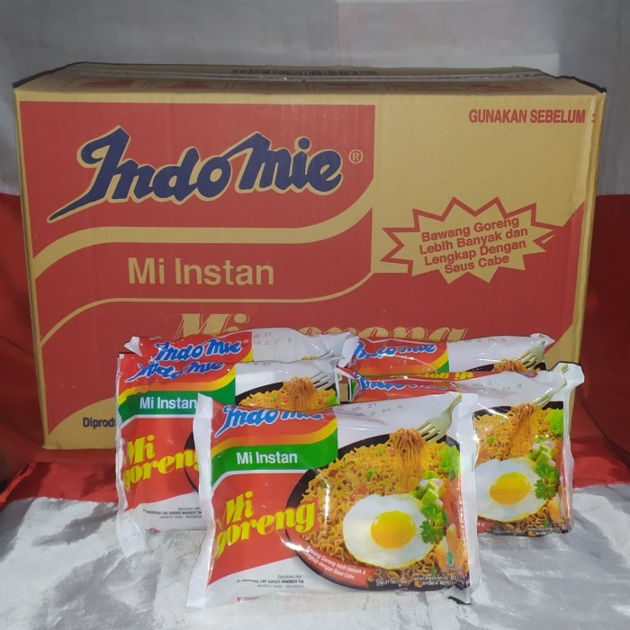 

PROMO MIE / PASTA / Indomie Mie Goreng Instant Original 1 dus isi 40 Indomi Mi Instan NON COD