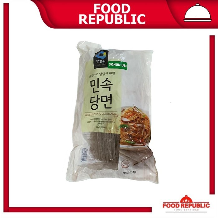 

PROMO MIE / PASTA / SOHUN UBI 500 GR CHUNG JUNG ONE VERMICELLY JAPCHAE BIHUN KOREA HALAL NON COD