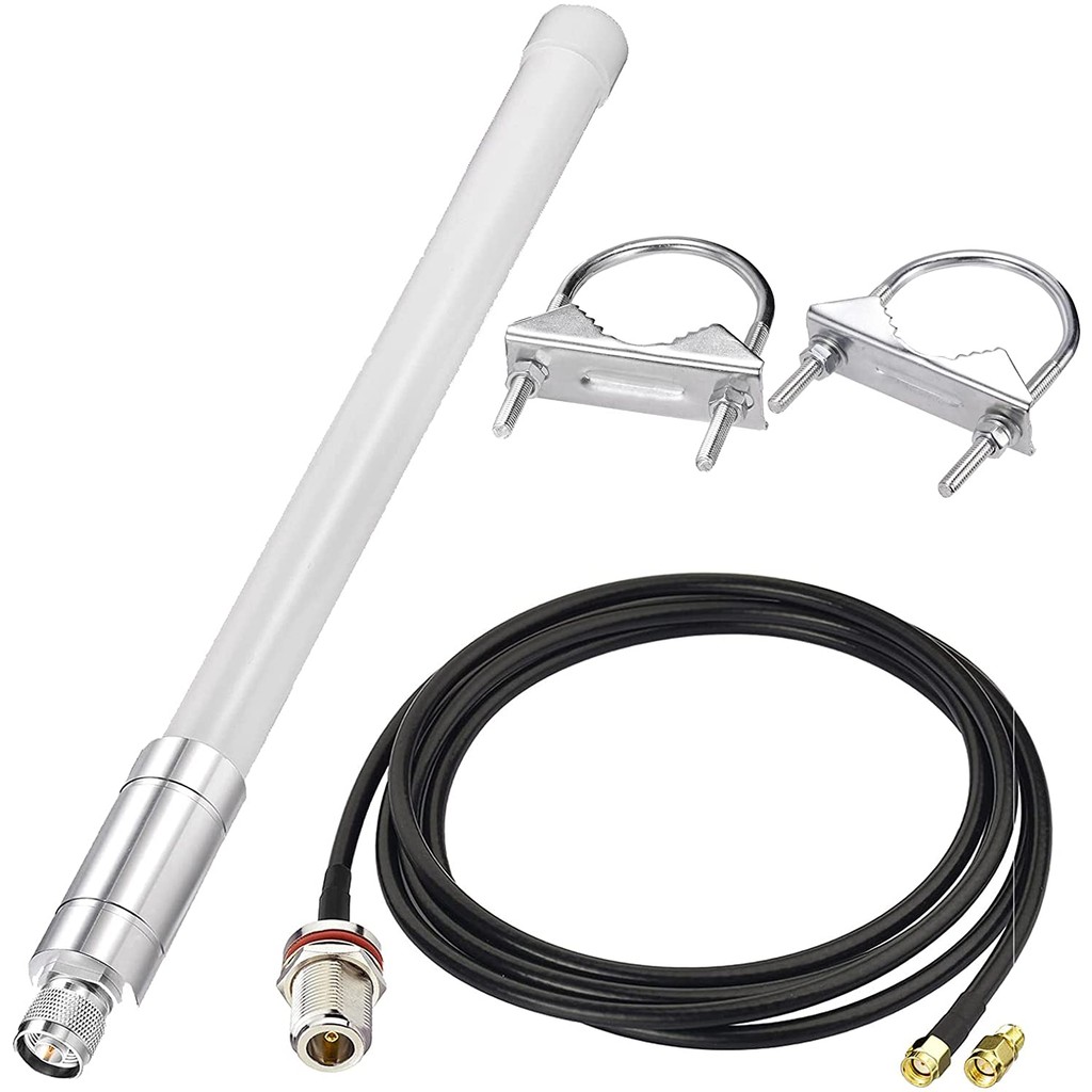 DAMO Lorawan Antenna 868mhz 915mhz 4dBi 10ft Cable for RAK Nebra Bobcat HNT Helium Hotspot Miner Syn