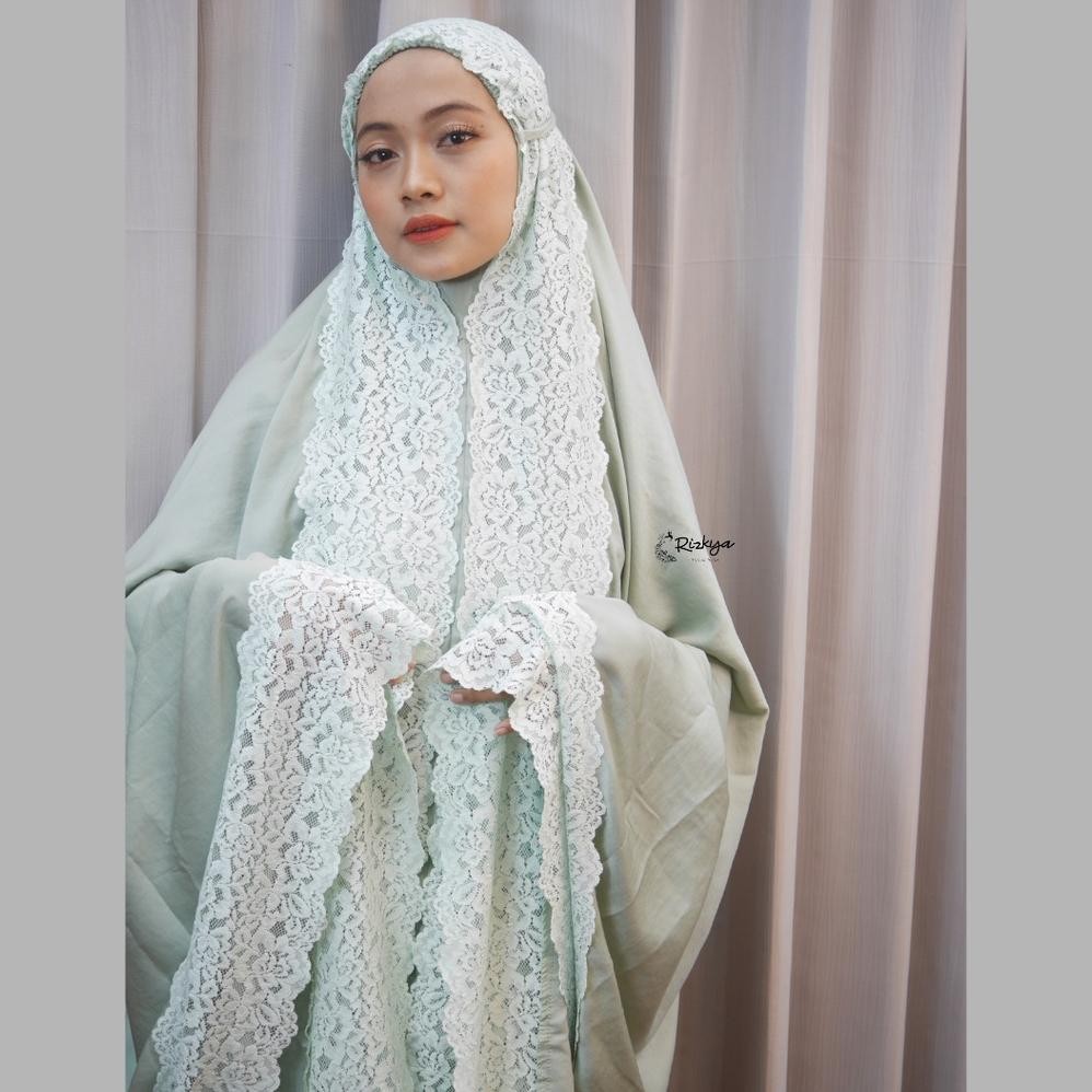 RIZKYA BATIK MUKENA DEWASA SILK PREMIUM BERKUALITAS