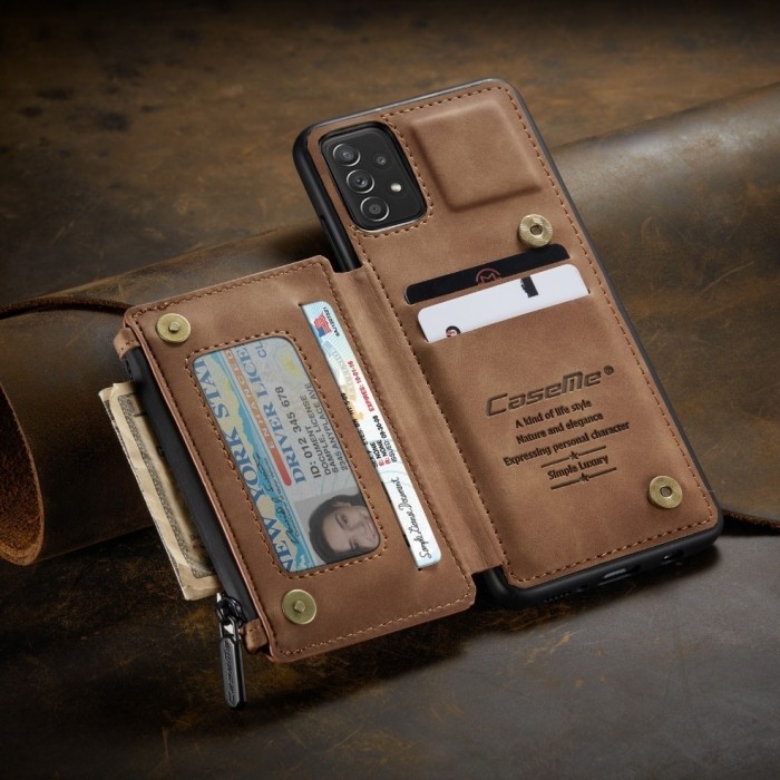 Case SAMSUNG A33 A53 A50 A50s A30s Flip Leather Dompet Slot Kartu