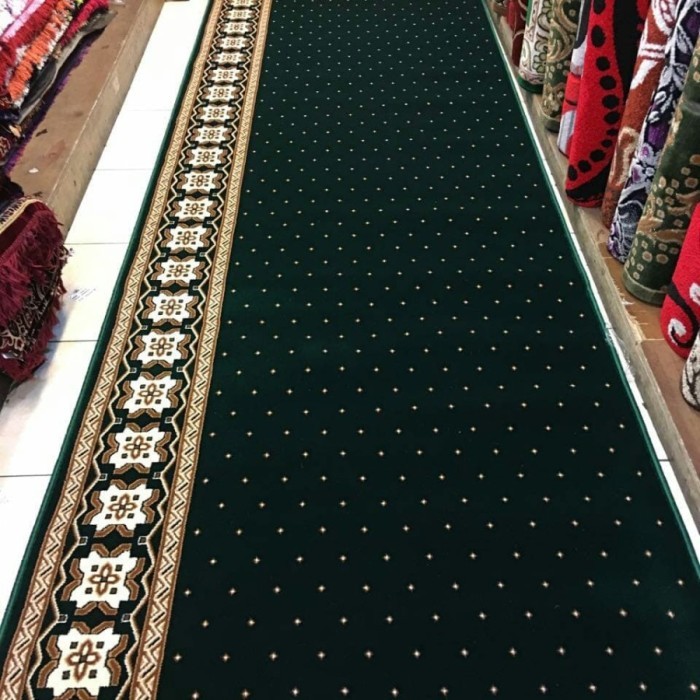 Karpet Masjid Platinum Tebal 15mm Meteran / Karpet Sajadah