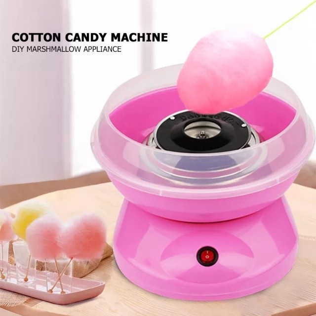 TERLARIS MESIN GULALI MINI ELECTRIC COTTON CANDY FLOSS MAKER ALAT PEMBUAT PERMEN KAPAS MURAH