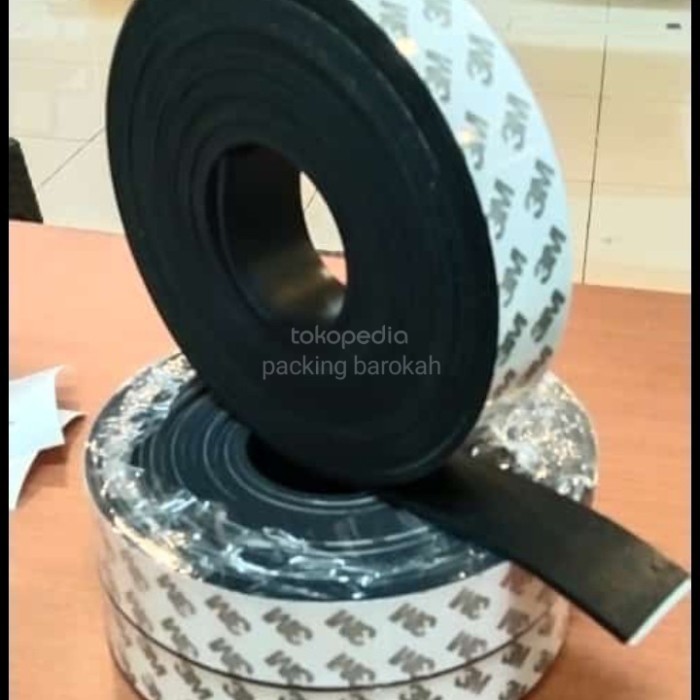 

KARET TAPE/ RUBBER TAPE LEM PEREKAT 3M .1MM 20MM X 10M