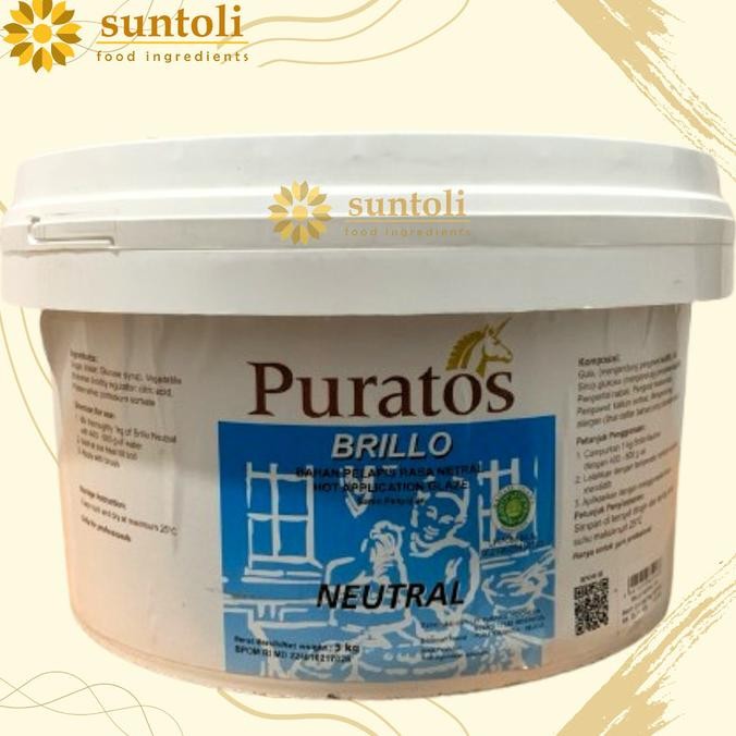 

PURATOS BRILLO NEUTRAL / Glaze / Pengoles Cake - 5 Kg