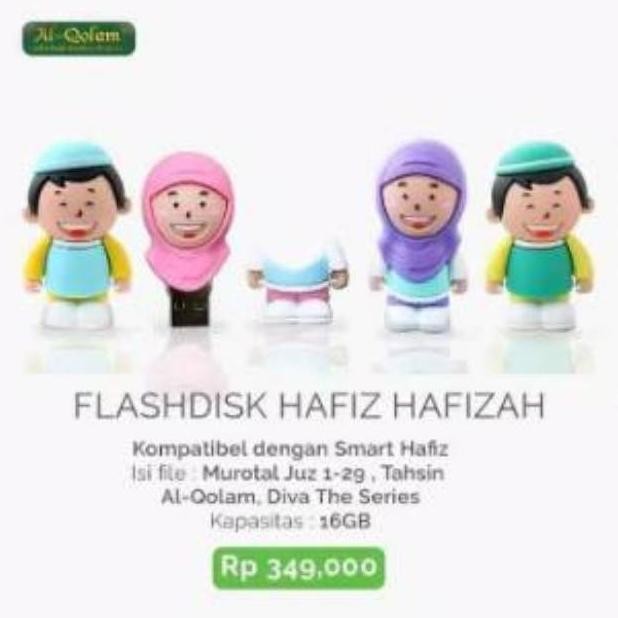 New USB Flashdisk smart hafiz hafizah original Alqolam hafidz Versi 5/ 4/ 3/ 2/ 1