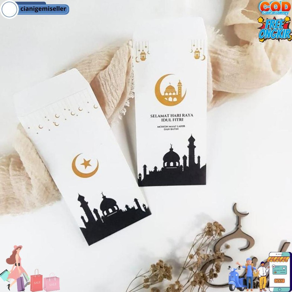 

Amplop Lebaran Isi 10 Pcs/Amplop Lebaran Idul Fitri Isi 10Pcs/Angpao Lebaran/Amplop Lebaran Aestetic D Gratis Ongkir