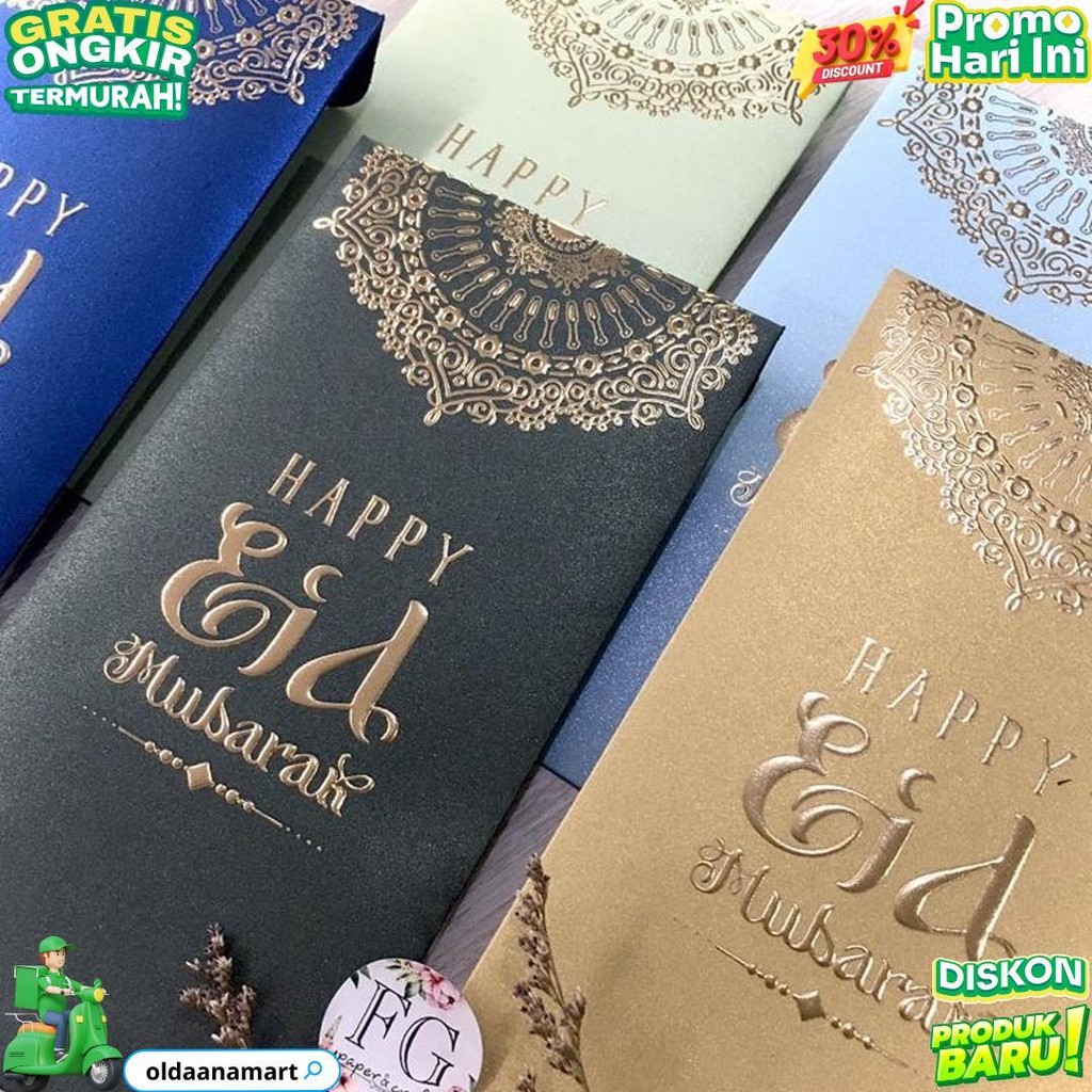 

Amplop Idul Fitri 5Pcs Money Envelope Arabic Pattern By Fgpaper D Best Seller
