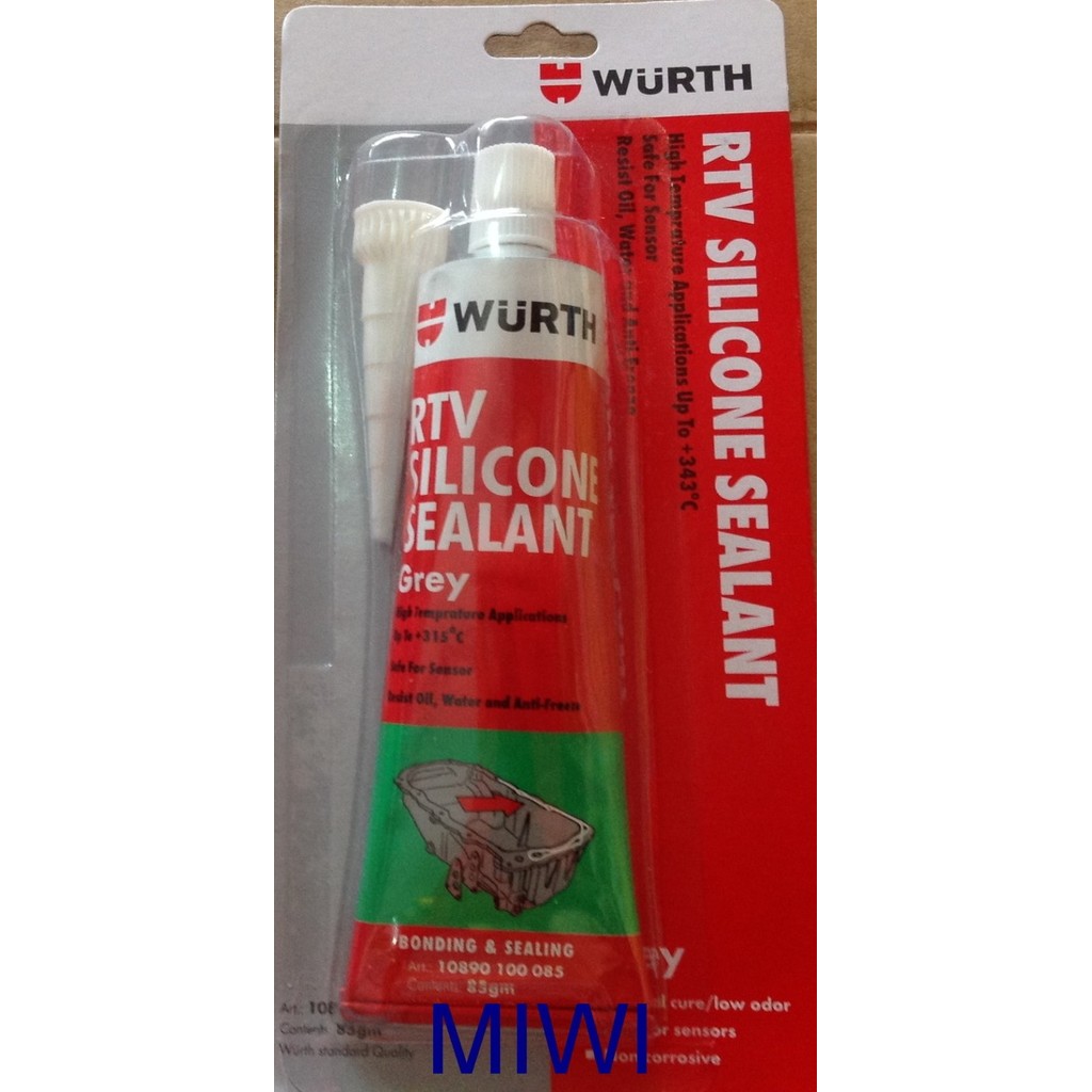 WURTH Rtv Silicone 80GRAM Made In GERMANY