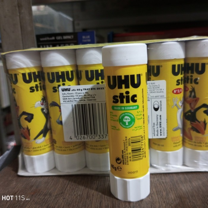

LEM STICK UHU 40 GRAM 1 BOX ISI 12 PCS HARGA PROMO!!!