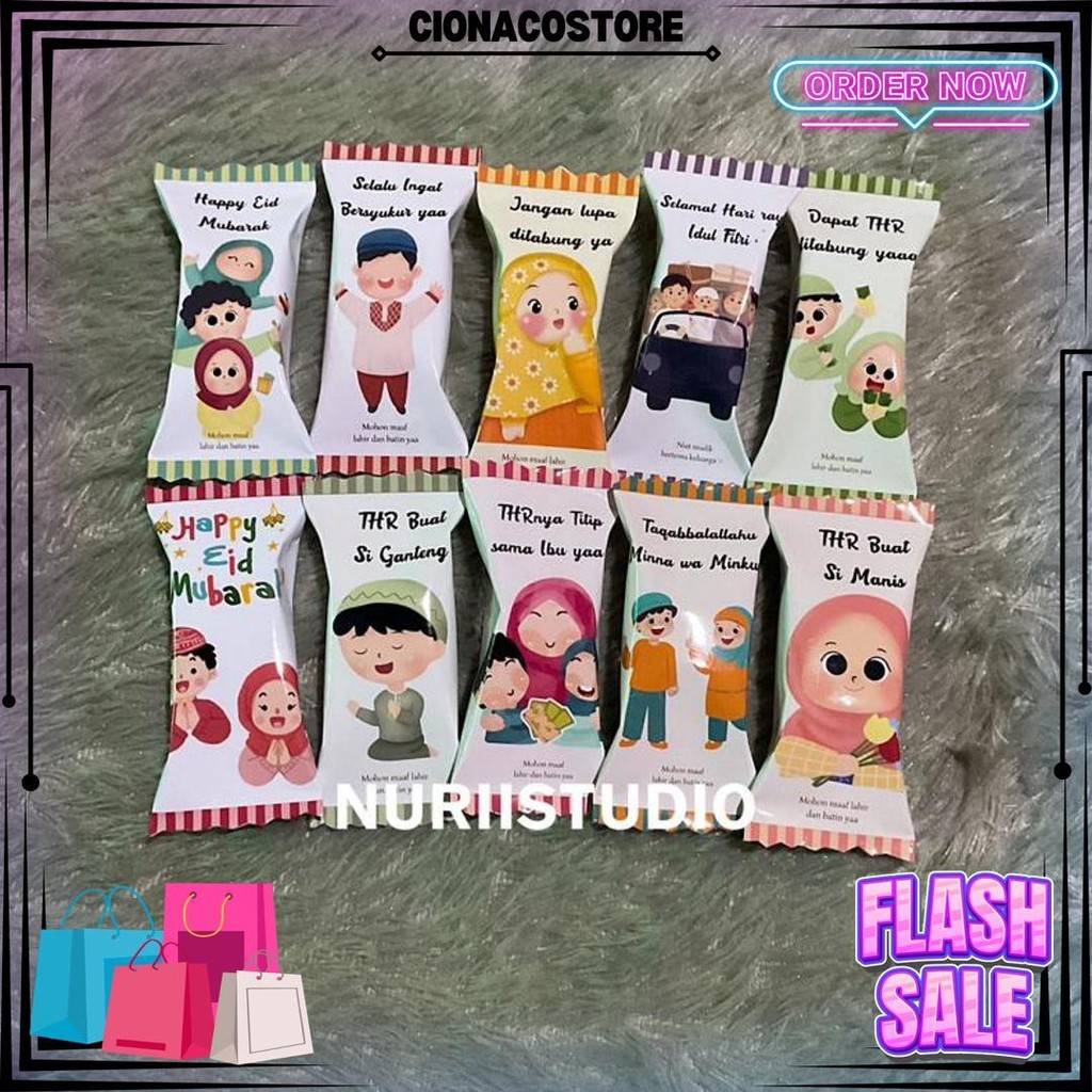 

Amplop Lebaran Permen Unik Terbaru (Isi 10Pcs) / Amplop Lebaran Permen Aesthetik D Ramadhan Sale