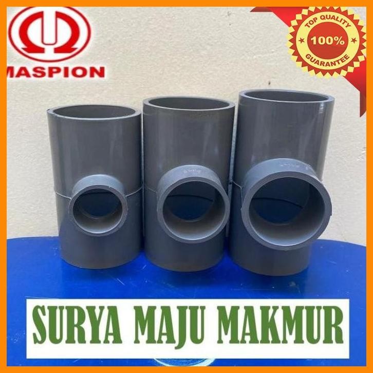 [SMM] REDUCER TEE MASPION AW 2 X 1" VTEE 2 X 1-1/4" VLOK 2 X 1-1/2" INCH PVC
