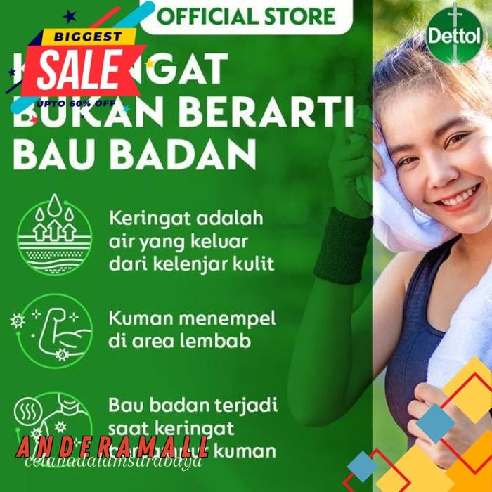 DETTOL FRESH BODY WASH SABUN MANDI CAIR ANTI BAKTERI FRESH / COOL POUCH JUMBO 800ML KUALITAS PRODUK 